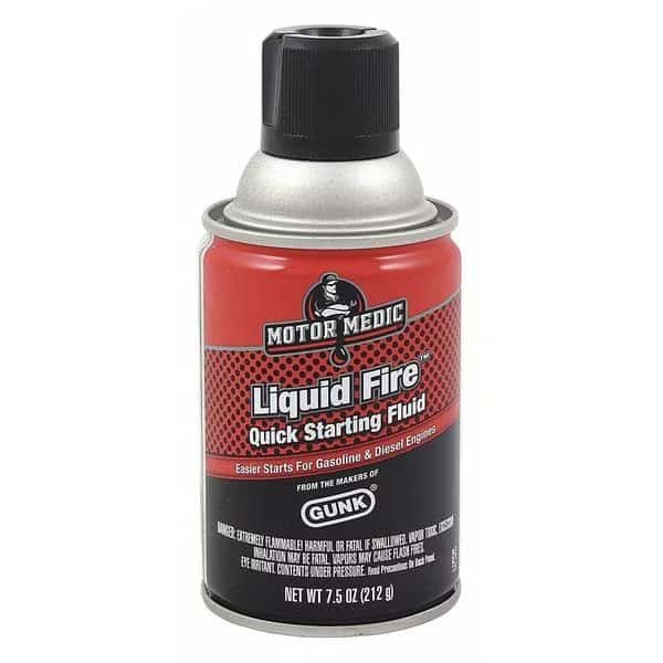 Starting Fluid, 7.5 oz., Can, Red