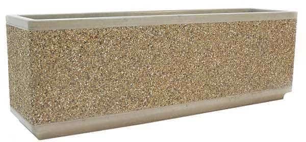 Planter, Rectangle, 72in.Lx18in.Wx18in.H, WAUSAU TILE, Mfr# TF4170W22