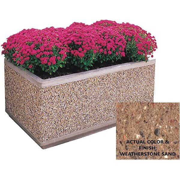 Planter, Rectangle, 48in.Lx48in.Wx30in.H