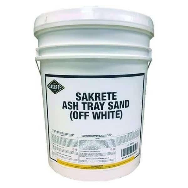 Ash Tray Sand,50 lb.,White, Mfr#: 120016, SAKRETE