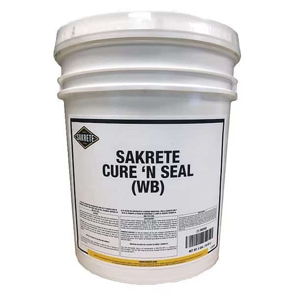 Concrete Sealer, Pail, Clear, Cure & Seal