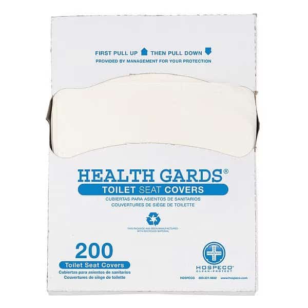 Toilet Seat Cover, 200 Sheets, PK25