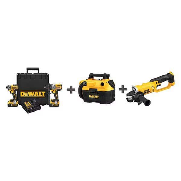 Cordless Combination Kit, 20.0V, 3 Tools
