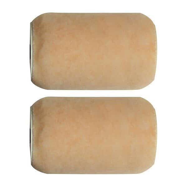 4" Paint Roller Cover, 3/8" Nap, 2 PK