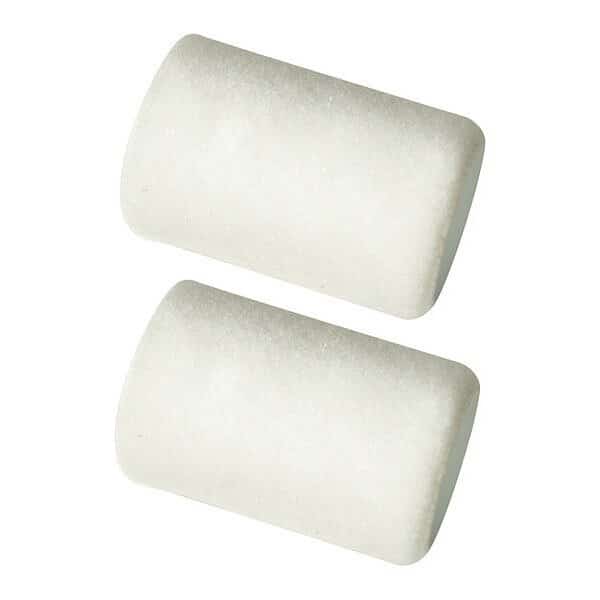 3" Paint Roller Cover, 1/4" Nap, Woven Fabric, 2 PK