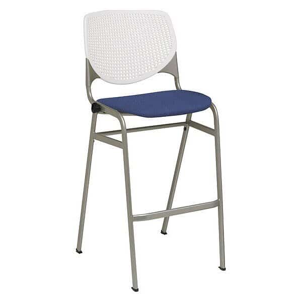 Poly Stack Chair, Perfrtd Bck, Crocus