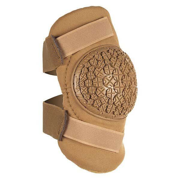 Elbow Pads, Rubber Cap, Coyote, PR