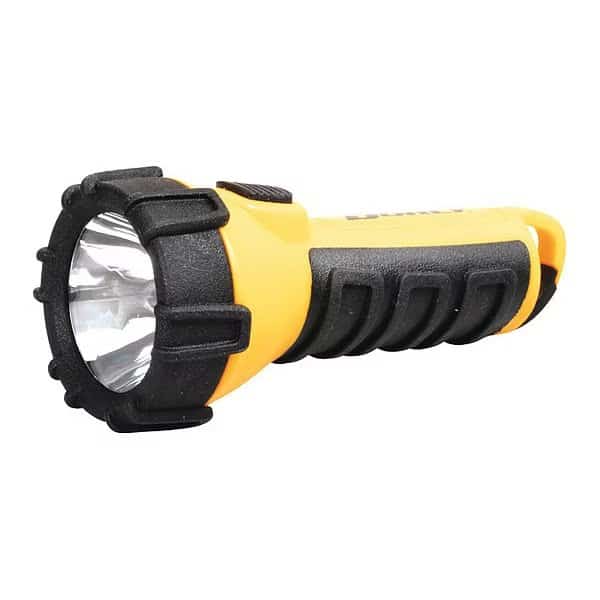 Yellow LED Flashlight, AAA, 125lm