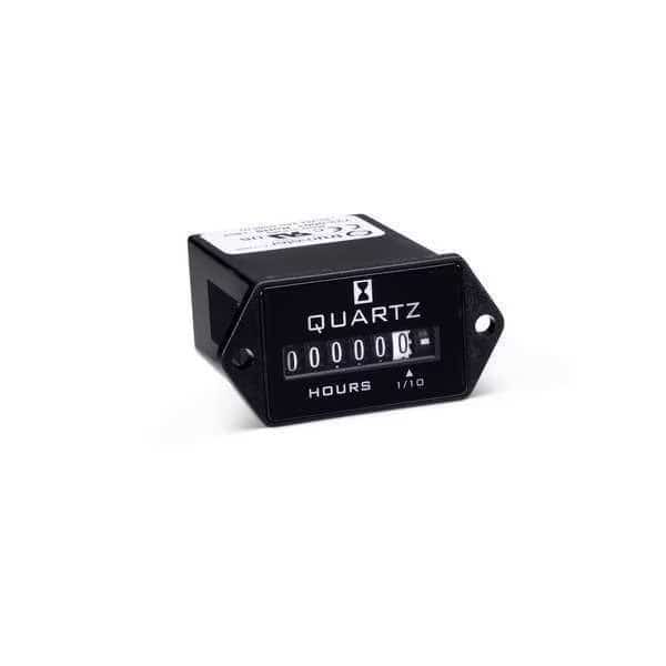 Hour Meter,Polymer,White/Black Numbers, Mfr#: 722-0001, REDINGTON