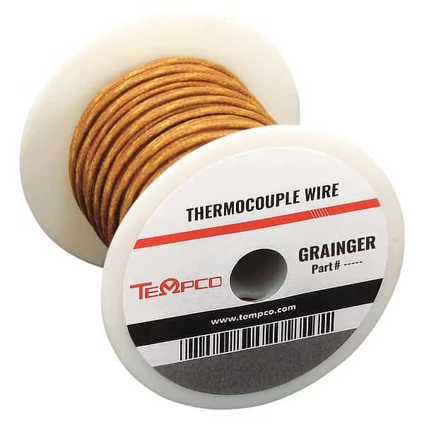 Thermocouple Lead Wire, J, 20AWG, Sol, 250Ft