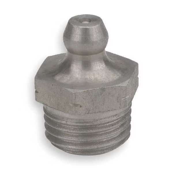 Grease Fitting, Str, 1/4-19, PK5, KINGFISHER, Mfr# 3APA2