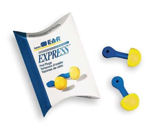 Ear Plugs,Uncorded,Pod,25dB,PK100, Mfr#: 321-2100, 3M
