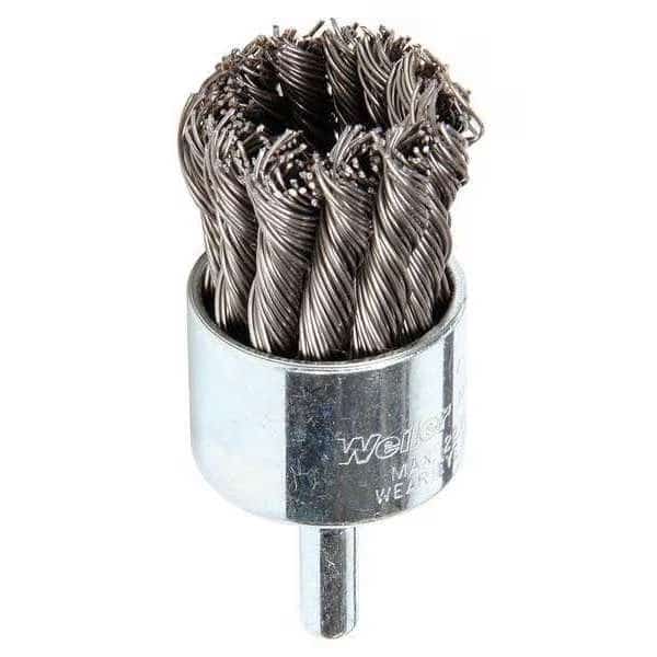 Knot Wire End Wire Brush, Steel, 1-1/8"