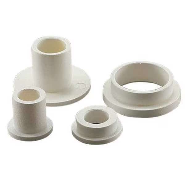 Shoulder Washer, Fits Bolt Size 1/4 in Nylon, Natural Finish, 40 PK