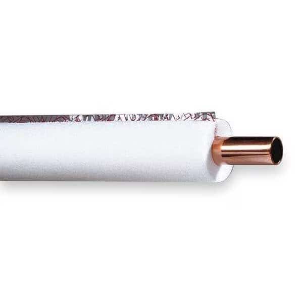 Pipe Insulation, 1-5/8" OD, 6 ft. L, Polyethylene, 1/2 in Wall