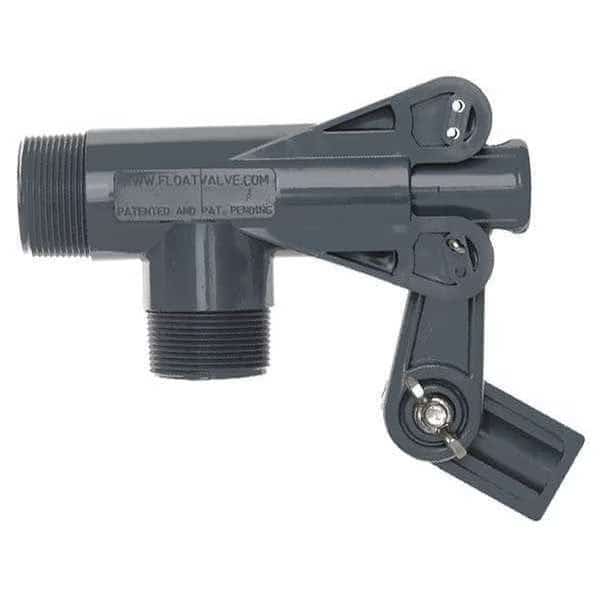 Float Valve, 1-1/2 In, PVC, Pipe Mount