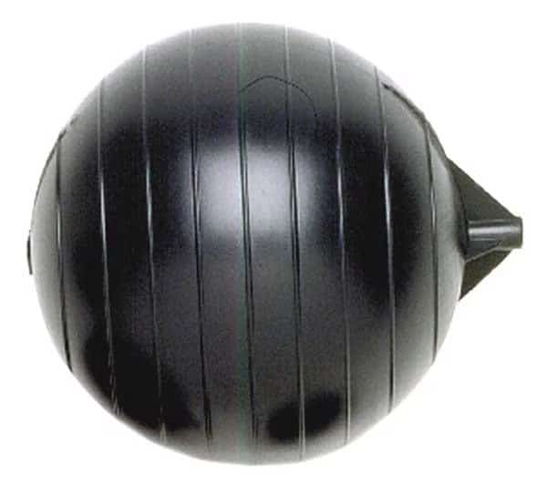 Float Ball, Round, Polyethylene, 8 In