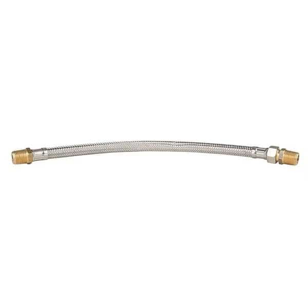 Flexible Hose Assy, 1/2 In, 18 In L, EPDM