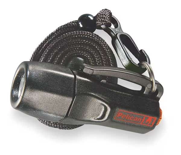 Keychain Flashlight,LED,Black,LR44, Mfr#: 1930, PELICAN