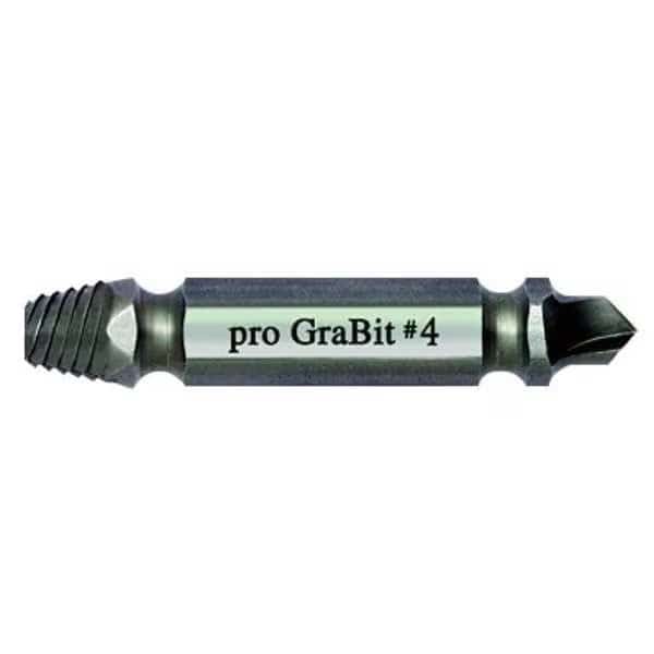 Drill/Extractor Tool, No 2 Size, No 8-1/4 Cap