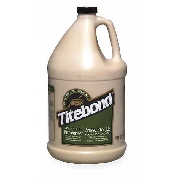 Glue, Cold Press Veneer Series, Tan, 15 to 20 min Full Cure, 1 gal, Jug
