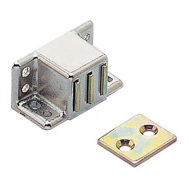 Magnetic Catch, Pull-to-Open, 15.4 lb.
