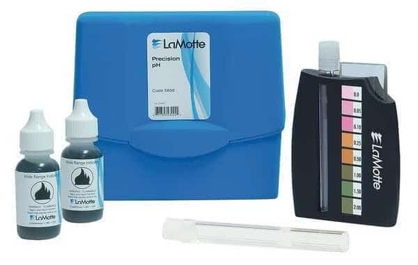 Water Testing Kit, pH, Range 3.0 to 10.5