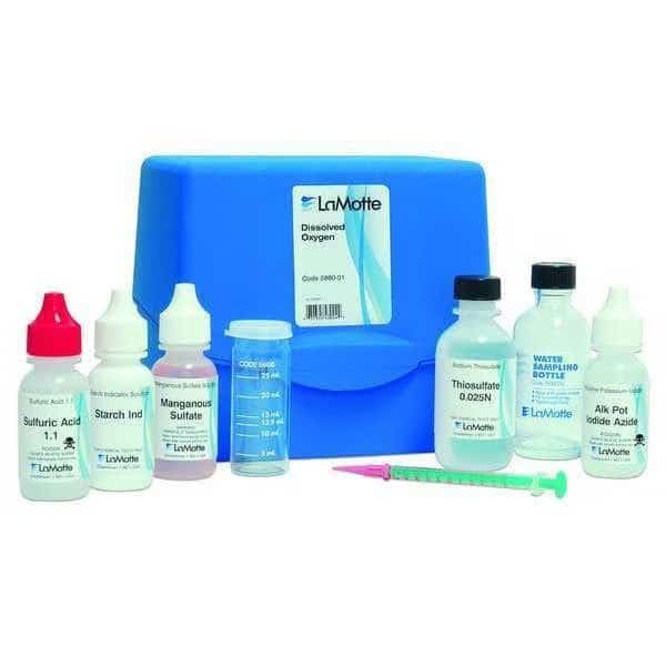 Water Testing Kit, Oxygen, 0 to 10 PPM