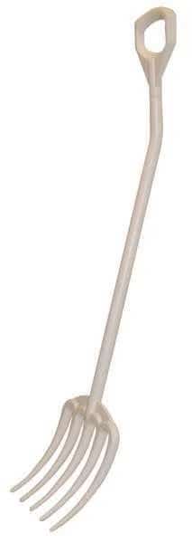 Hygienic Fork,White,38-1/2 In. L, Mfr#: 56905, VIKAN