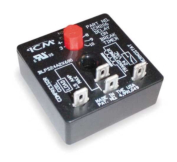 Time Delay Relay, Delay on Break/Lockout, 18 To 30, -, -