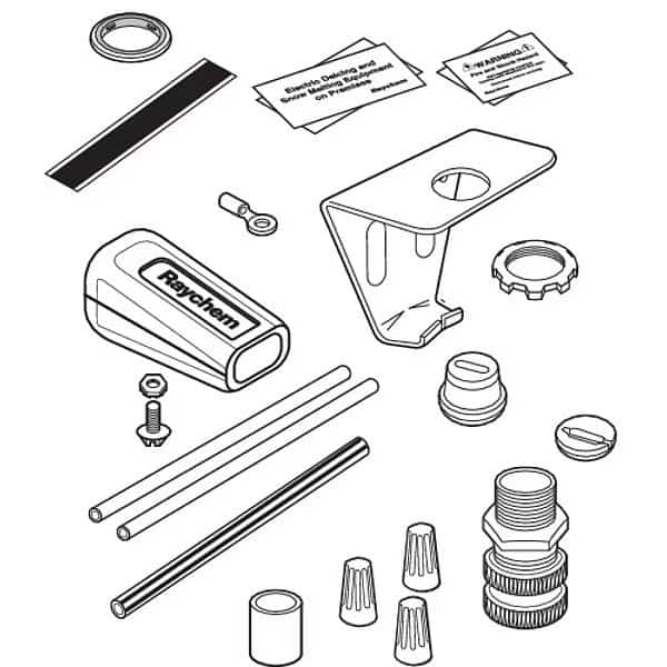 Permanent Power Connection Kit, For Use With WinterGard Heating Cables