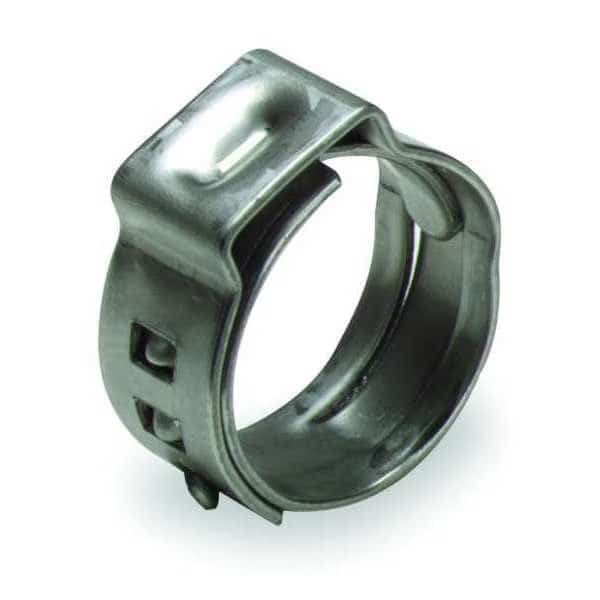 Hose Clamp, SS, Nom.Size. 1-1/8 In., PK100