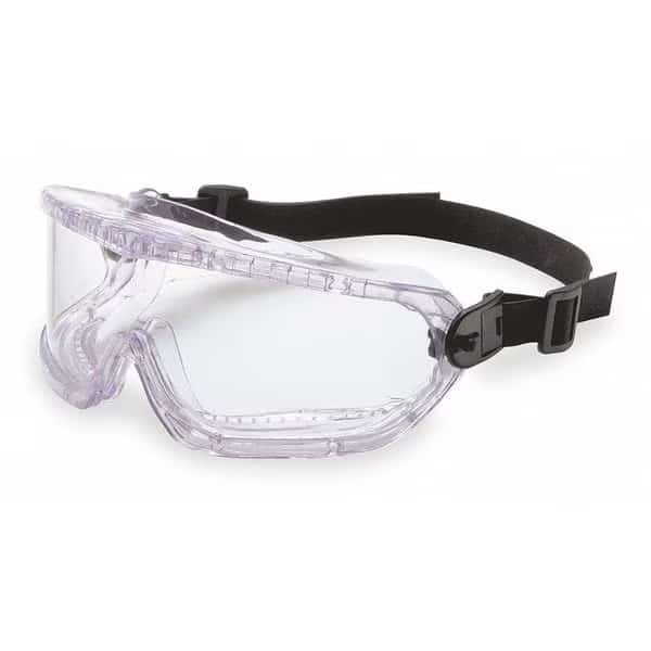 Safety Goggles, Anti-Fog, Clear Lens, Not Rated for Dust or Splash ANSI/Dust Splash Rating