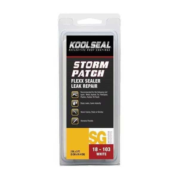 Leak Repair Strip,2" x 3 ft.,White,Roll, Mfr#: KS0018103-99, KOOL SEAL