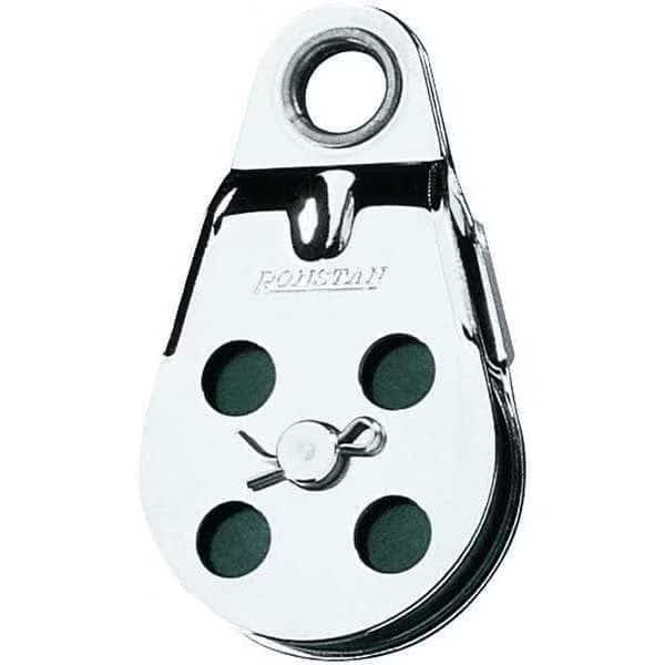 Pulley Block,Wire Rope,1870 lb., Mfr#: RF104, RONSTAN