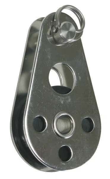 Wire Block, Wire Rope, 1/8 in Max Cable Size, 990 lb Max Load, Natural