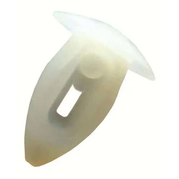 Push-In Rivet, Dome Head, 0.29 in Dia., 4/7 in L, Nylon Body, 25 PK
