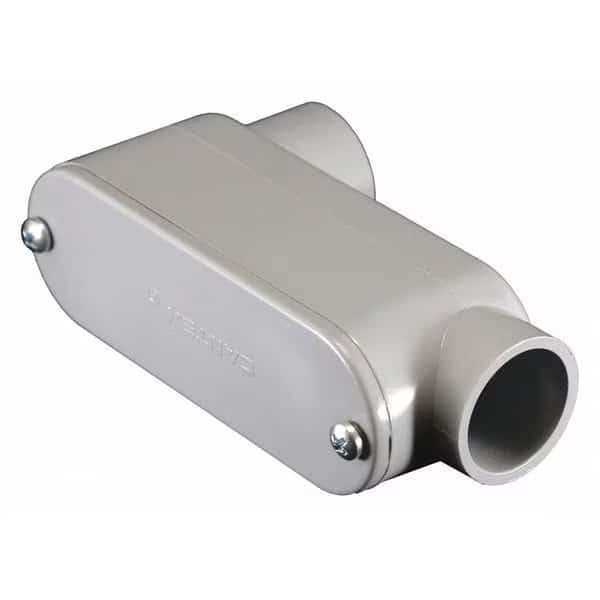 Conduit Outlet Body, PVC, LB, Color: Gray, Cantex, Mfr#: 5133666