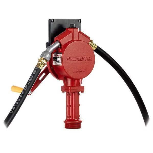 Hand Drum Pump, Rotary, 3/4In FNPT