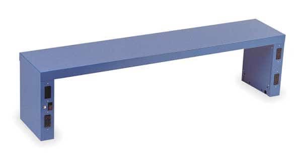 Shelf Riser, 72 W x 12 D x 15 in. H, Blue