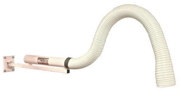 Fume Extr Arm, 24" Hard Duct Swivel,Wh, Mfr#: E-982-3, EXTRACT-ALL