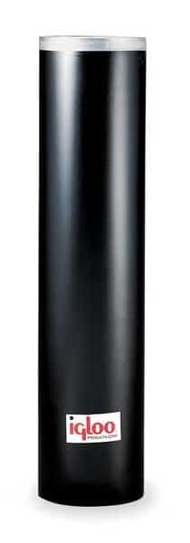 Cup Dispenser,Blk,250-7 to 8oz Cone Cups, Mfr#: 9534, IGLOO