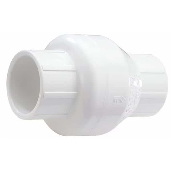 2" Hub PVC Swing Check Valve