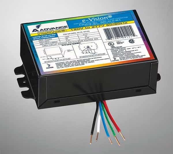 HID Ballast,e-Vision,Pulse Start,MH,70W, Mfr#: IMH-70-D-BLS, PHILIPS ADVANCE