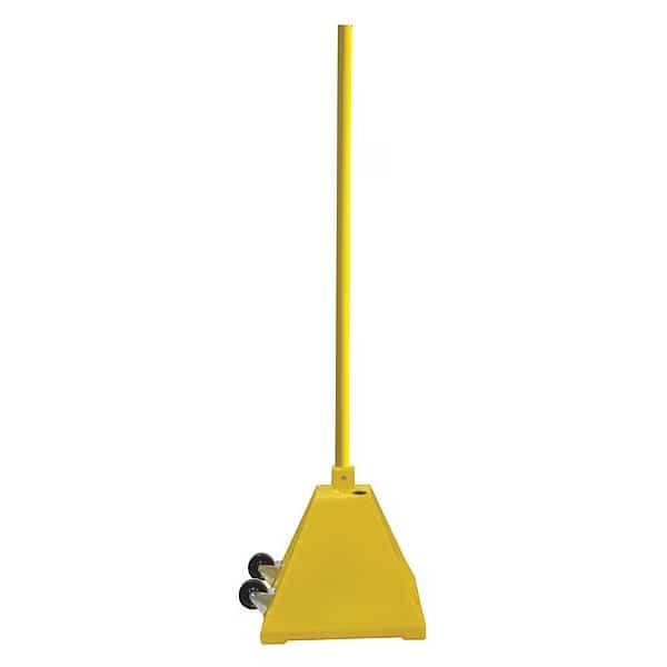 Sign Base, HDPE, Yellow