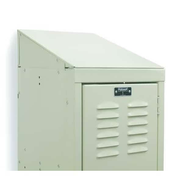 Sloping Top,12"Wx12"D,Tan, Mfr#: KISTT1212PT, HALLOWELL