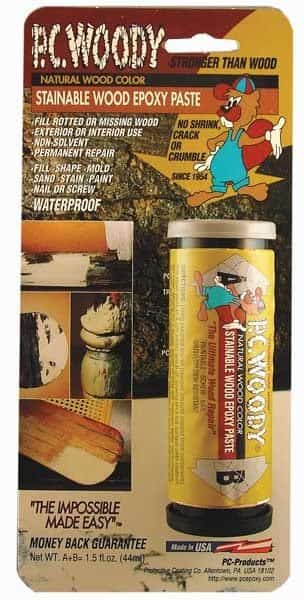 Plastic Adhesive, PC-Woody Series, clear, 1 qt, Can, 1:01 Mix Ratio, Not Rated Functional Cure