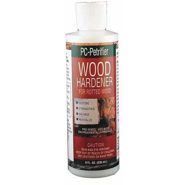 Wood Hardener 8 oz Size, Bottle Milky White PC-Petrifier, PC PRODUCTS, Mfr# 84441