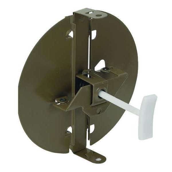 Snap-On Control Damper, 10" Duct Dia.