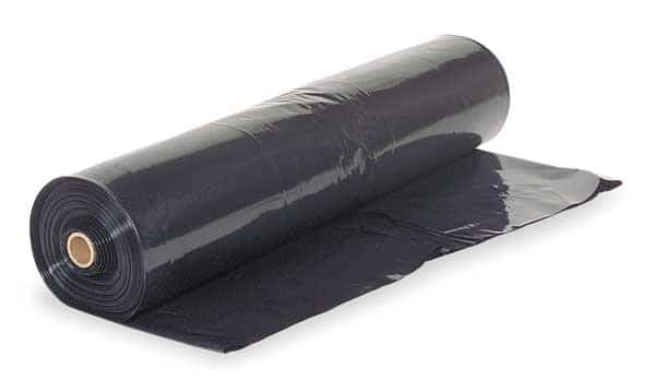 Construction Film, 10 x 100Ft, 4Mil, Black